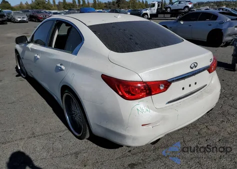 2016 Infiniti Q50 Base из США, поврежденный, VIN JN1CV7AP0GM200045